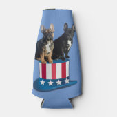 Französische Bulldogge Hut French Bulldog  ボトルクーラー (正面)