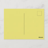 Französische Bulldogge im Ei Frohe Ostern ポストカード (裏面)