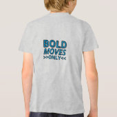 Französische Bulldogge im Urlaub French Bulldog トライブレンドＴシャツ (裏面)