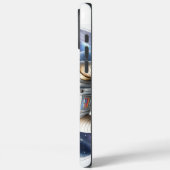 Französische Bulldogge im Weltall im Urlaub Case-Mate iPhoneケース (裏面 / 左)