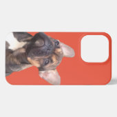 Französische Bulldogge   iPhoneケース (裏面横)