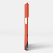 Französische Bulldogge   iPhoneケース (右側面)