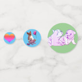 Französische Bulldogge Konfetti コンフェッティ (裏面)