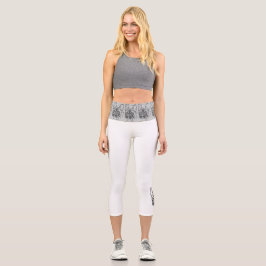  Französische Bulldogge Kopf French Bulldog カプリレギンス