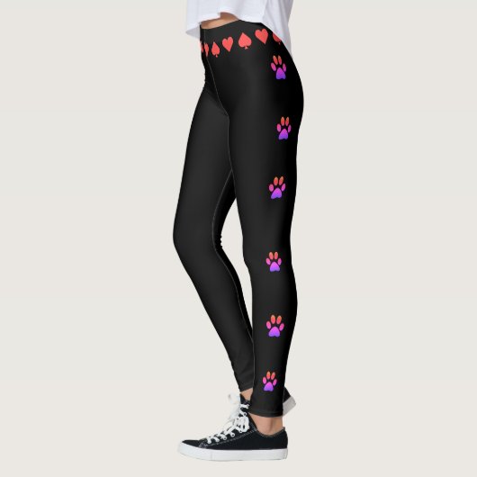 Französische Bulldogge Leggings レギンス (左)