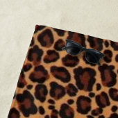 französische Bulldogge Leoprint French Bulldog  ビーチタオル (インサイチュ)