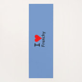 Französische Bulldogge like French Bulldog ヨガマット (裏面)