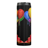 Französische Bulldogge Luftballon French Bulldog タンブラー (裏面)