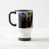 Französische Bulldogge Luftballon French Bulldog トラベルマグ (左)