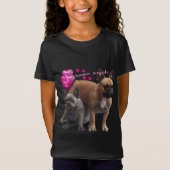 Französische Bulldogge lustig  French Bulldog Tシャツ (正面)