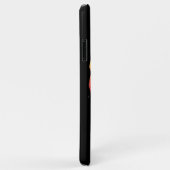 Französische Bulldogge Neon Herz French Bulldog Case-Mate iPhoneケース (裏面/右)