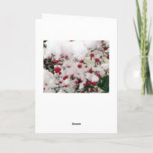 Französische Bulldogge Neujahr French Bulldog シーズンカード (裏面)