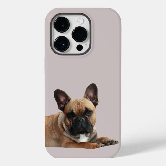 Französische Bulldogge Niedlich French Bulldog Case-Mate iPhoneケース (裏面)