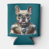 Französische Bulldogge Roboter Vatertag 缶クーラー (正面)