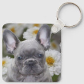 Französische Bulldogge Schlüsselanhänger キーホルダー (裏面)