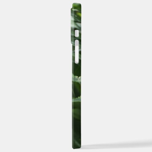 Französische Bulldogge schwarz French Bulldog iPhoneケース (左側面)