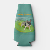 Französische Bulldogge Sommer French Bulldog ボトルクーラー (正面)