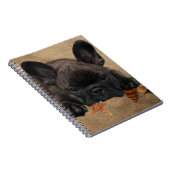 Französische Bulldogge Strand French Bulldog ノートブック (右側)
