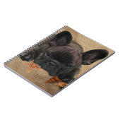 Französische Bulldogge Strand French Bulldog ノートブック (左側)