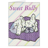 Französische Bulldogge süßer Bully French Bulldog (正面)