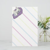 Französische Bulldogge Sweet Bully French Bulldog  便箋 (スタンド正面)