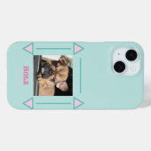 Französische Bulldogge Welpe French Bulldog Case-Mate iPhoneケース (裏面 (横))