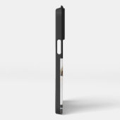 Französische Bulldogge Welpe French Bulldog iPhoneケース (右側面)