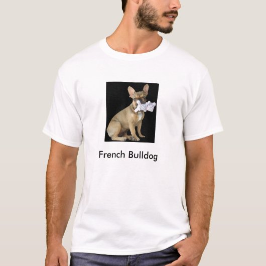 Französische Bulldogge Welpe French Bulldog Tシャツ (正面)