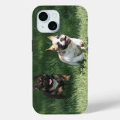 Französische Bulldogge Wettrennen French Bulldog Case-Mate iPhoneケース (裏面)