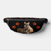 Französische Bulldogge zwei Freunde French Bulldog ファニーパック (レイダウン)