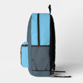 Französische Bulldogge zwei Freunde French Bulldog プリントバックパック (右)