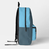 Französische Bulldogge zwei Freunde French Bulldog プリントバックパック (左)