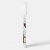 Französische Bulldoggen am Strand in Urlaub Case-Mate iPhoneケース (裏面 / 右)