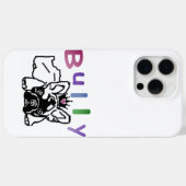 Französische Bulldoggen Case-Mate iPhoneケース (裏面 (横))