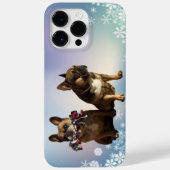 Französische Bulldoggen Freundschaft Case-Mate iPhoneケース (裏面)