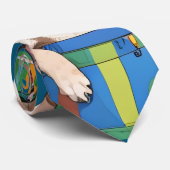 Französische Bulldoggen Frohes Neues Jahr ネクタイ (ロール)