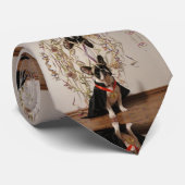 französische Bulldoggen Happy New Year Krawatte ネクタイ (ロール)