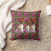 Französische Bulldoggen Kissen クッション (ブランケット)