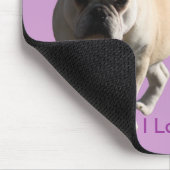 Französische Bulldoggen Mousepad マウスパッド (コーナー)