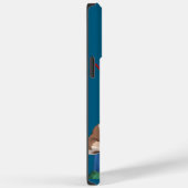 Französische Bulldoggen Neujahr French Bulldog Case-Mate iPhoneケース (裏面 / 右)