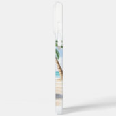 Französische Bulldoggen Strand French Bulldog Case-Mate iPhoneケース (裏面 / 左)