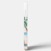 Französische Bulldoggen Strand French Bulldog Case-Mate iPhoneケース (裏面 / 左)