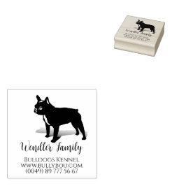 Französische Bulldoggespecial-Briefmarke Gummistem ラバースタンプ