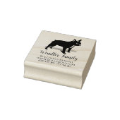 Französische Bulldoggespecial-Briefmarke Gummistem ラバースタンプ (スタンプ)