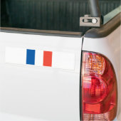 Französische Fahne バンパーステッカー (トラック上)