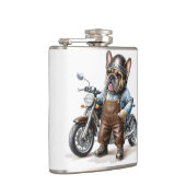 Französischen Bulldoggen Motorrad フラスク (右)