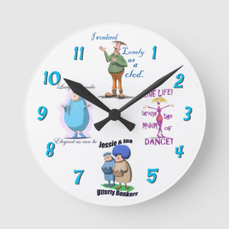 Fraochy湾の時計 ラウンド壁時計