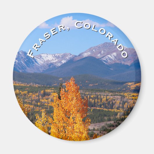 Fraser, Colorado Magnet マグネット (正面)