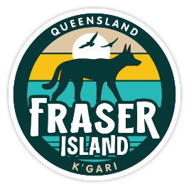 Fraser Island, Queensland Australiaステッカー シール