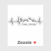 Fraser MTB Vinyl Sticker シール (シート)